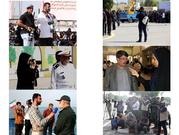 یک سال با خبرنگاران هرمزگان+ تصاویر