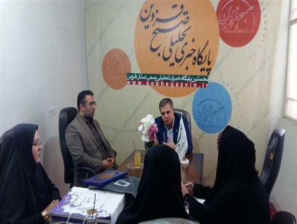 مدیرکل انتقال خون استان از پایگاه خبری تحلیلی صبح قزوین بازدید کرد