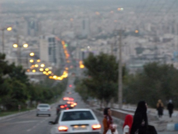 غروب زیبای کرج+تصاویر