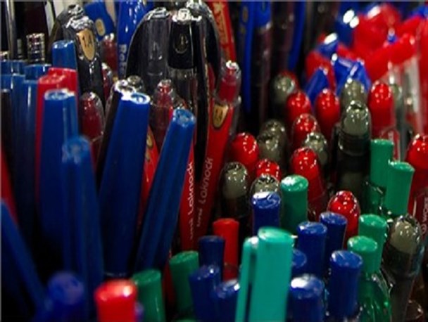 مشق الفبای فارسی با نوشت افزار چینی