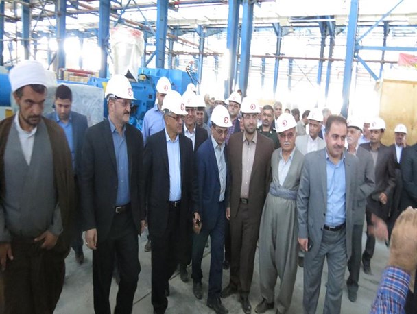 ایجاد اشتغال 960 نفر در کارخانه لاستیک بارز کردستان