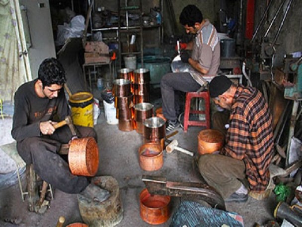 مسگران زنجانی منتظر حمایت مسئولان/ بیمه مسگران زنجانی لغو شده است
