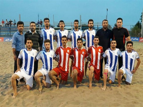 دیدار ملوانان شمال و جنوب با برد ملوان بندرگز به پایان رسید