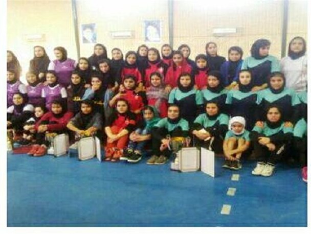 درخشش بانوان نوجوان اهرمی در لیگ یک فوتسال استان+ تصویر
