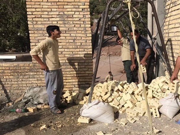 رزمایش خدمت جهادگران بسیجی در دیلم+عکس
