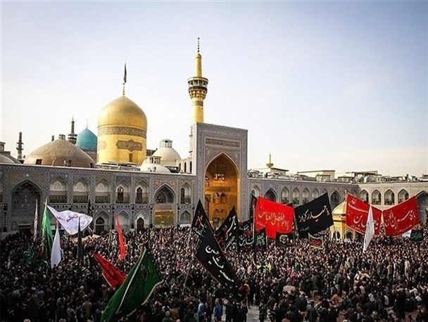 مشهدالرضا رنگ و بوی عاشورایی گرفت