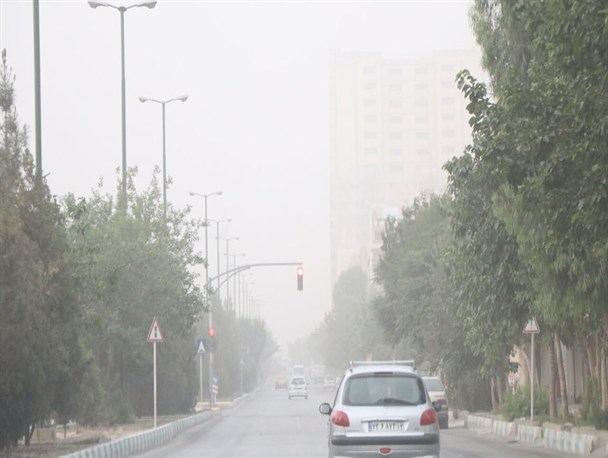 وزش گرد و غبار در استانهای مرزی غرب کشور