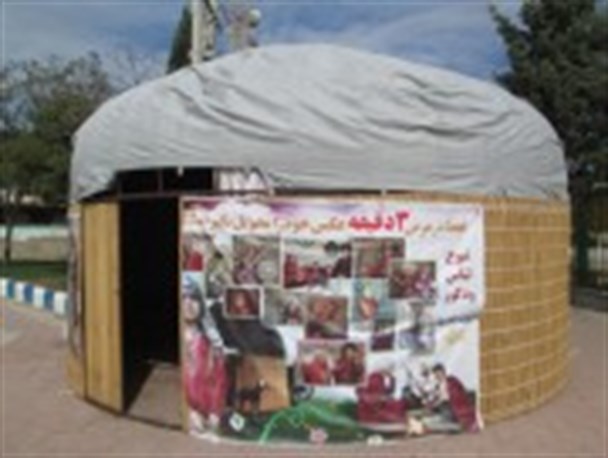 برپایی آلاچیق ترکمنی در ایام عید قربان تا غدیر در گمیشان