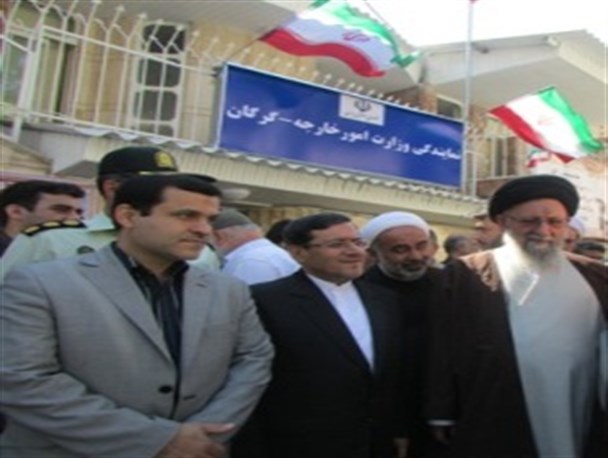گزارش تصویری افتتاح دفتر نمایندگی وزارت خارجه در گرگان
