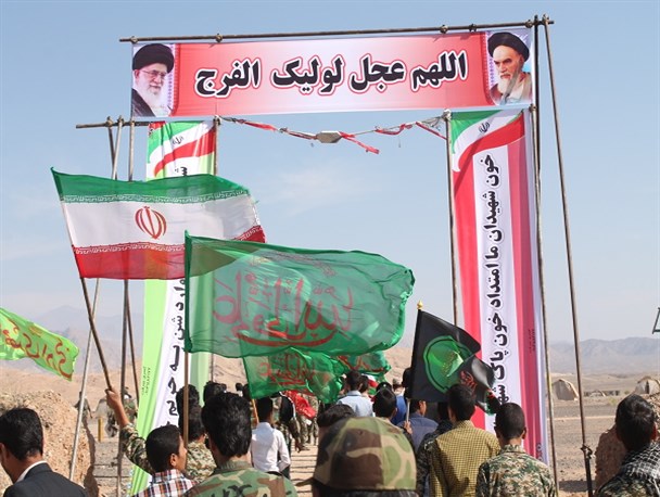 رزمایش بزرگ عاشورائیان در شهرستان جیرفت آغاز شد/تصاویر