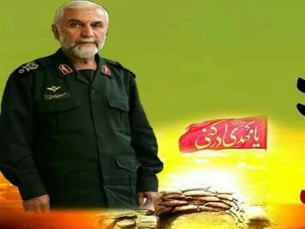 مداحی سردار شهید حسین همدانی در ظهر عاشورا+فیلم