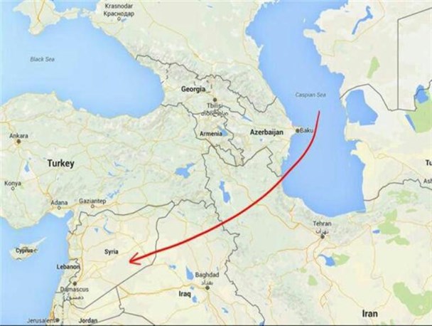 رویت موشکهای روسی در فراز آسمان شهرستان کوثر