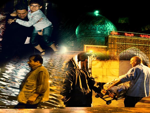 وضعیت آستانه‌اشرفیه ساعاتی پس از بارندگی شدید/ وقتی آستانه ونیز شد