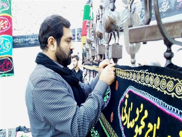 آیین علمبندان در علی آباد کتول+ تصاویر