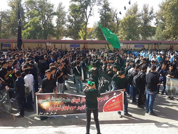 تجمع بزرگ نوجوانان حسینی ” احلی من العسل ” در نظرآباد برگزار شد+عکس