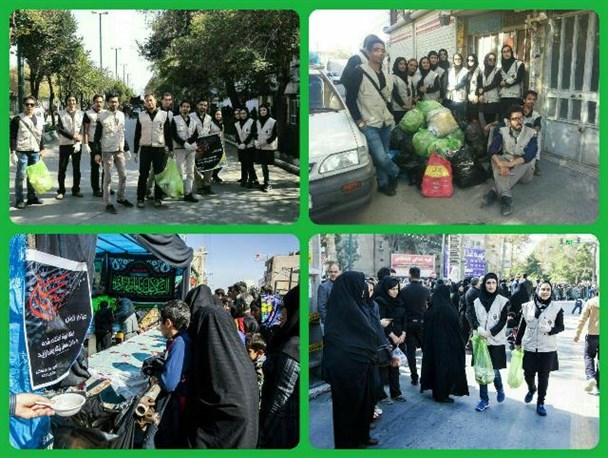 نذر فرهنگی جوانان اراک در ایام محرم+تصاویر