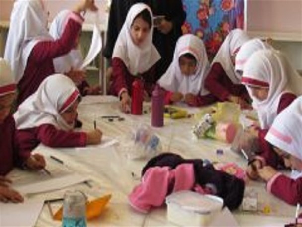 دانش آموزان اردستانی با کودکان عاشورا همنوایی کردند