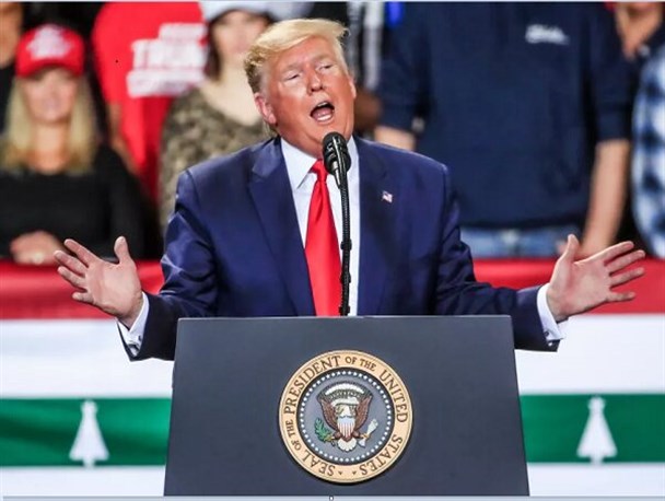 ترامپ:بایدن بود که پوتین را تحریک به حمله اوکراین کرد