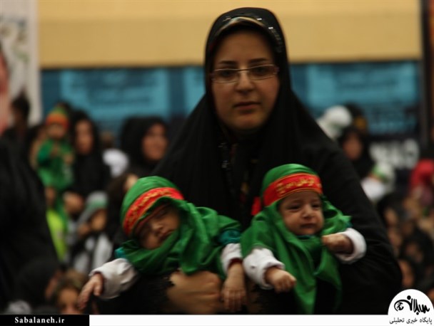 همایش شیرخوارگان حسینی در اردبیل+تصاویر
