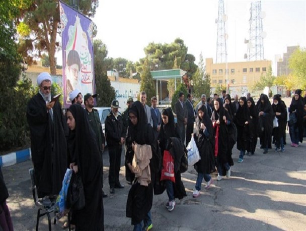 ۲۶۰ نفر دانش آموز دخترشبستر به مناطق شمالغرب اعزام شدند