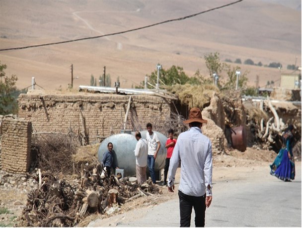قنات، روستایی در چشم انداز شمالی دنا+ تصاویر