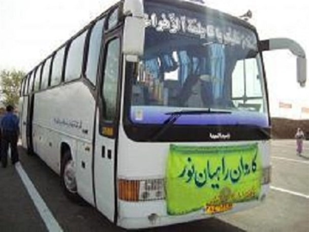 160 دانش آموزان درگزی به مناطق عملیاتی جنوب اعزام شدند