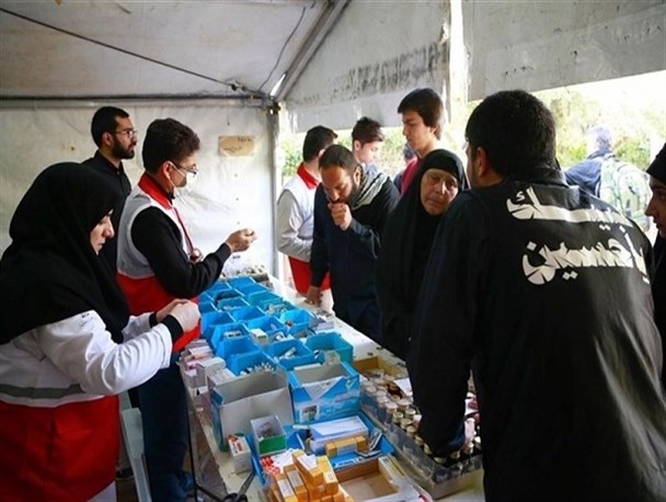 اعزام کادر درمانی از زنجان برای خدمت رسانی به زائران اربعین