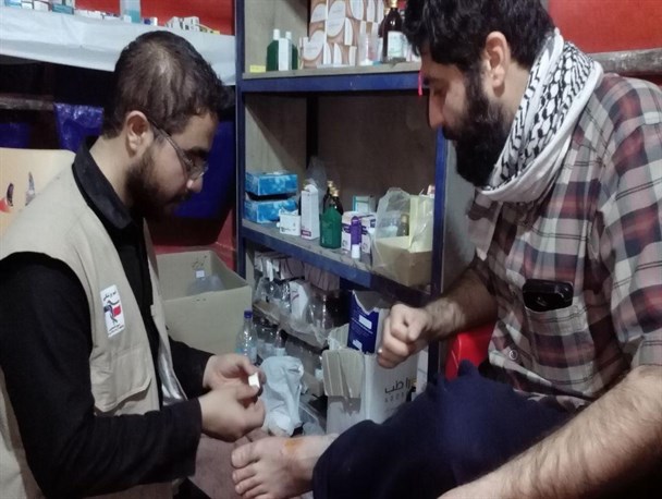 خدمت رسانی بهداشتی و درمانی در نجف اشرف+ تصاویر