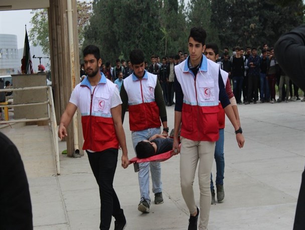 مانور پدافند غیرعامل در دبیرستان شهید چمران کردکوی برگزار شد+تصاویر