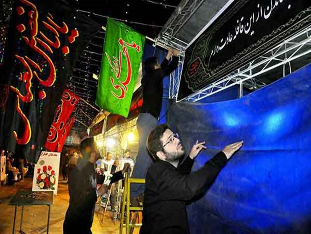 موکب جاماندگان از پیاده روی اربعین حسینی در گرگان برپا شد+تصاویر