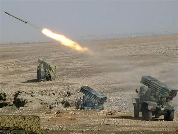 انهدام اهداف تعیین شده توسط پهپاد انتحاری آرش نیروی زمینی