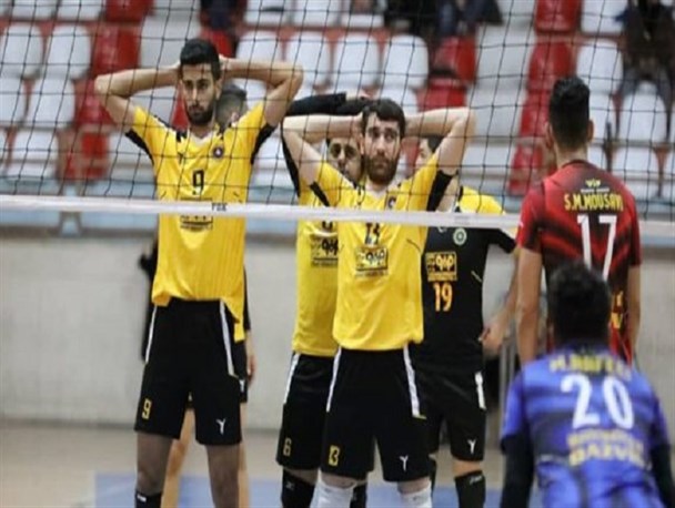 والیبالیست های طلایی پوش در لحظات سخت شگفتی آفرینند