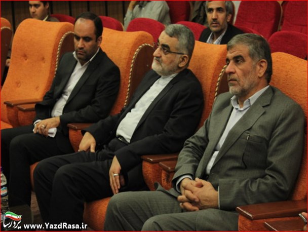 تصاویر/ سخنرانی رئیس کمیسیون امنیت ملی مجلس در دانشگاه آزاد یزد