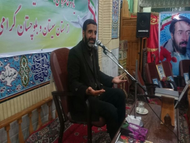 گزارش تصویری/ یادواره شهید مدافع حرم” سید محسن سجادی” در ایرانشهر