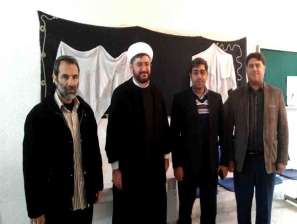 بازدید مسئول نهاد نمایندگی مقام معظم رهبری از دانشگاه پیام نور واحد آبیک