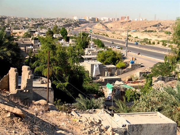 منازل حاشیه نشینان پایتخت اقتصادی ایران به روایت تصویر