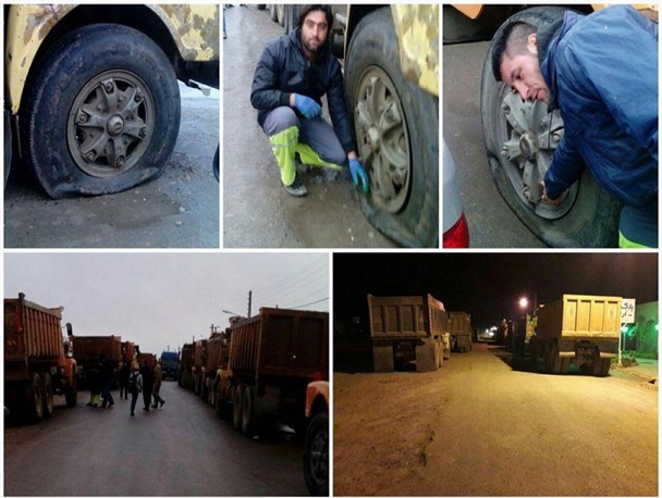 پنچر کردن لاستیک کامیون ها، ایده جدید شهردار اسلام آباد در خصوص رانندگان متخلف! + عکس