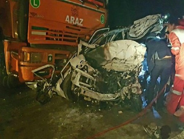 تصادفات جاده ای مسیر شبستر ـ تسوج با آمار بالای تلفات انسانی