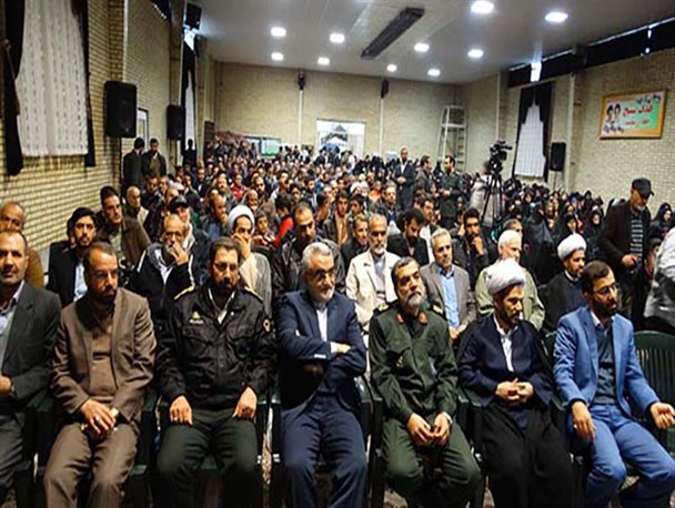 یادواره شهدای پایگاه مقاومت جانبازان ولایت فقیه در بروجرد برگزار شد