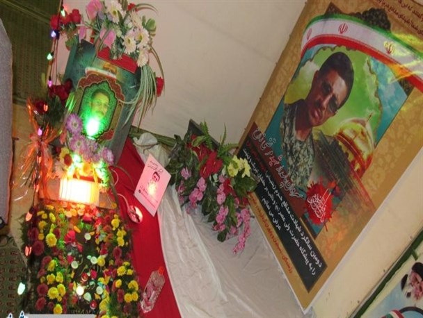دومین سالگرد شهادت شهید مرتضی زارع در اسلام آباد بُرخوار/ تصاویر