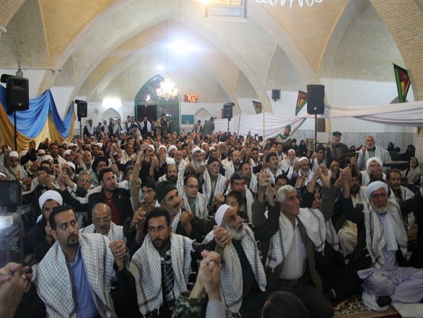 جشن وحدت اسلامی با حضور بزرگان اهل تسنن در یزد برگزار شد+ تصاویر