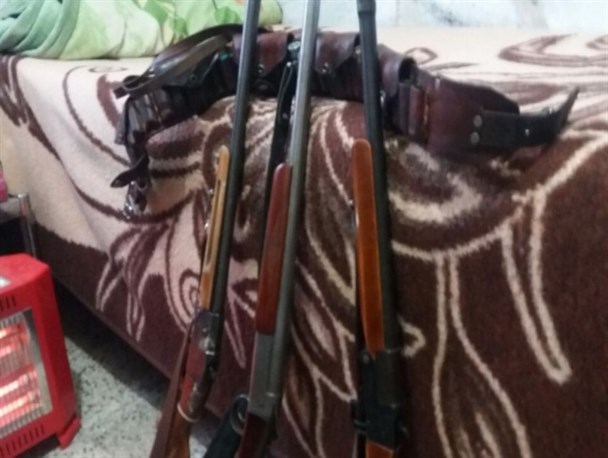 ۳ شکارچی متخلف در حاشیه سد سردشت دستگیر شدند