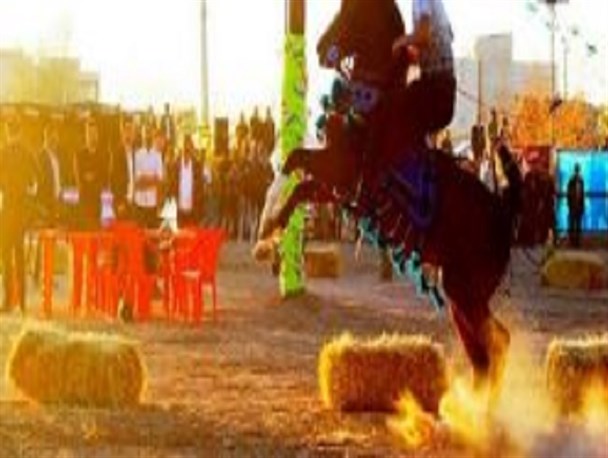 شو اسب سواری در انار