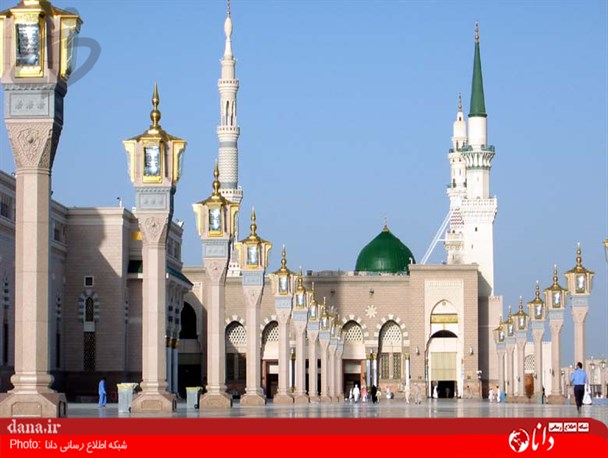 گزارش تصویری/تصاویر زیبا از مسجد النبی (ص)
