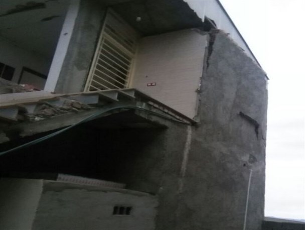 انفجار در یکی از خانه های مسکن مهر+تصاویر