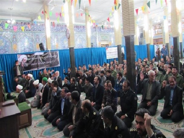 مراسم بزرگداشت آیت الله نمر در فریدن برگزار شد/ تصاویر