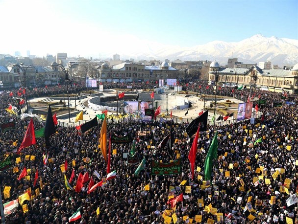 خروش دارالجهاد همدان در پی شهادت سردار سلیمانی