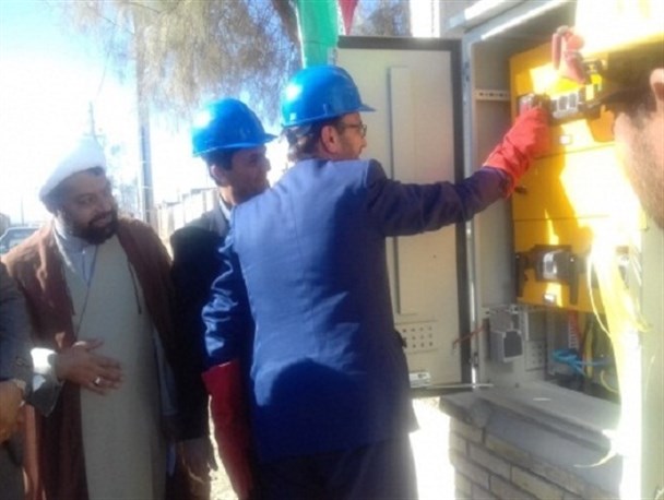 دو پروژه برقرسانی در 2 روستای بشرویه به بهره برداری رسید