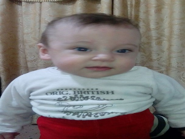 یادگار 5 ماهه شهید مدافع حرم "حاج نادر حمید" + عکس