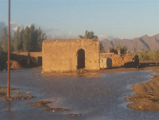 بارش باران و خسارات برجای گذاشته در شهرستان سیب و سوران به روایت تصویر
